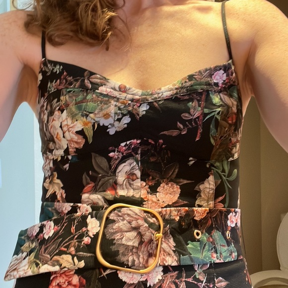 NICHOLAS Arielle Floral Ruffle Mini Dress - Picture 6 of 13